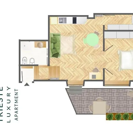 Apartment Casa Saba Luxury With Terrace Trieste